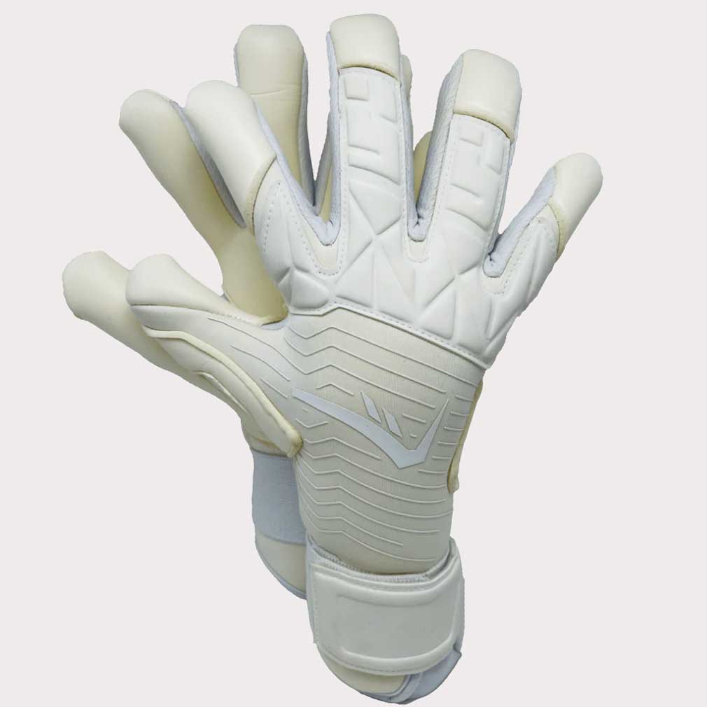 KRONIS LYNA All White Goalkeeper Gloves – KRONIS Soccer
