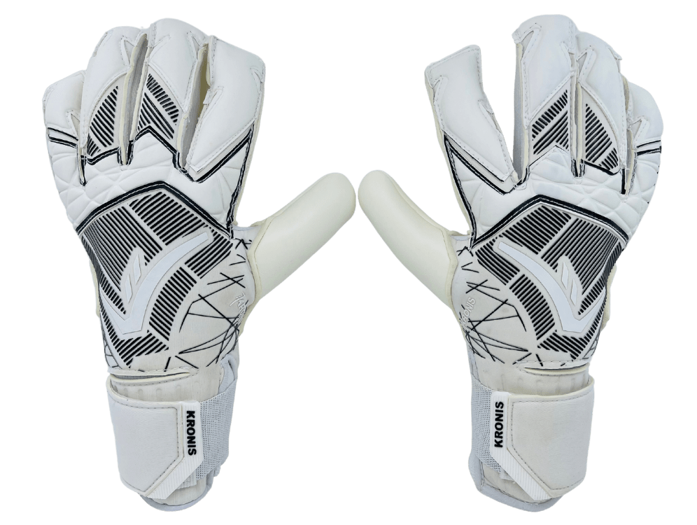 KRONIS 258 FingerSave Goalkeeper Gloves White